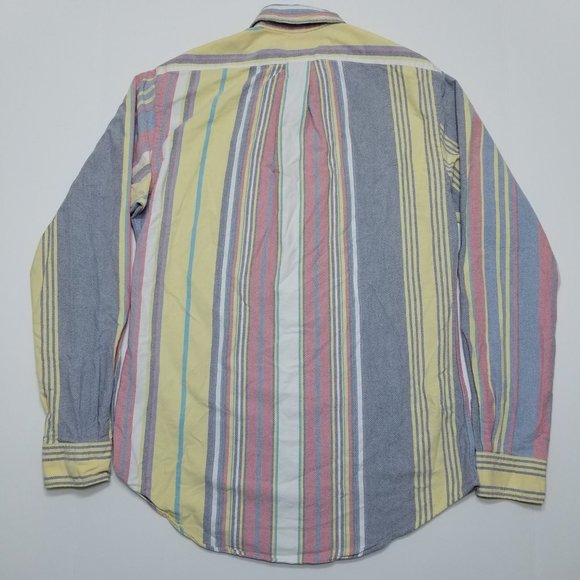 Ralph Lauren Custom Fit Oxford Shirt - Small - Str - Picture 9 of 9